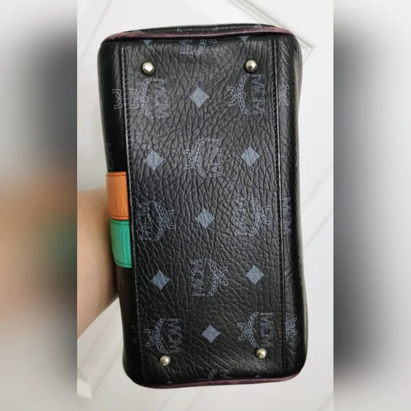 MCM Princess Lion Mini Boston Bag - Picture 6 of 14